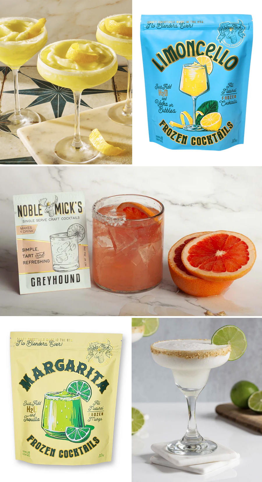 Noble Mick's Frozen Cocktails